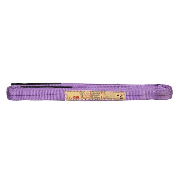 5mx30mm Polyester Lyftstropp Industriell Kranklyft Webbing Lila