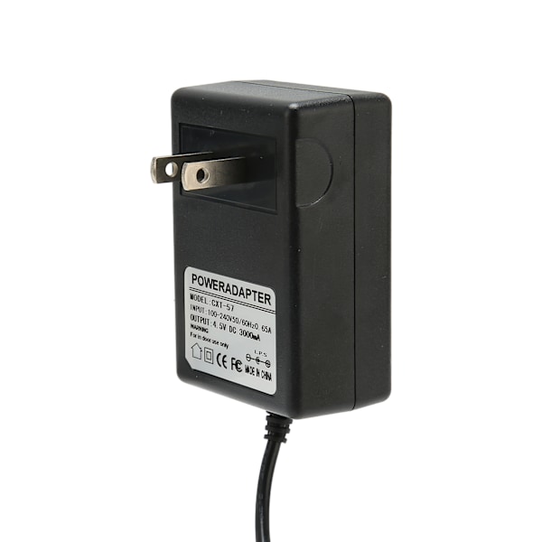 Foam Cutter Strömadapter 4,5V 3000mA 50/60Hz Ingång Stark Plasitc Metal Hot Wire Cutter Adapter 100‑240V US-kontakt 13,5W Max.