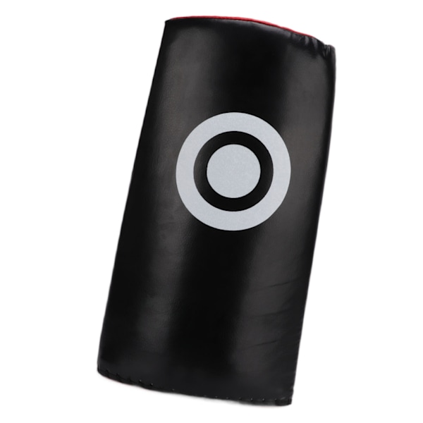 Taekwondo Kick Pads PU Læder Holdbar Robust Punching Bag Boksepude til Træning Sort