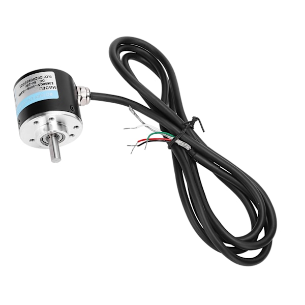 【NX】Encoder AB 2-faset inkrementel 5-24V DC Solid Shaft Encoder Kompatibel med Office Automation Engineering500B