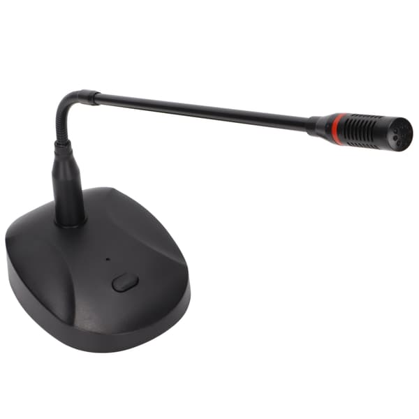 Gooseneck-mikrofon til skrivebord med XLR til 6,35 mm kabel til konference og webcast