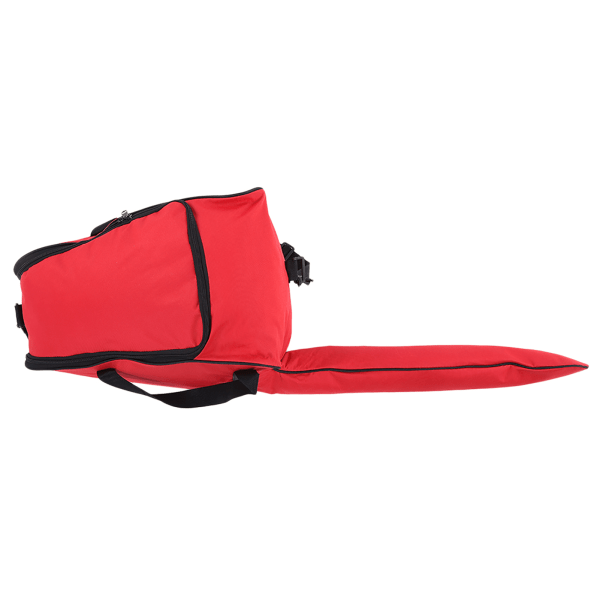 Portable Oxford Cloth Chainsaw Storage Bag Lawn Mower Carry Case Protective Box (Red)