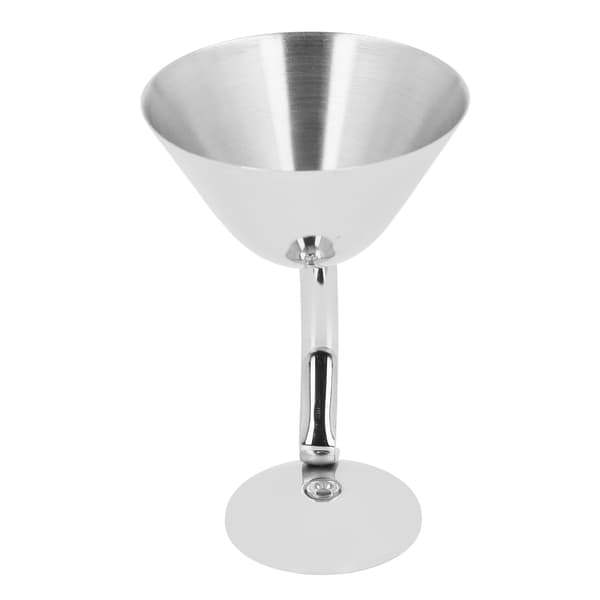 150 ml rustfrit stål Martini Cocktail Glas Kobberbelagt Metal Vinglas Bar Tilbehør Rustfrit stål Farve