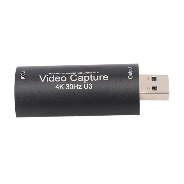 Videonäytönkaappauskortti 1080P 60FPS 4K 30 Hz USB 3.0 Plug and Play High Definition Multimedia Interface Peli-näytönkaappauslaite