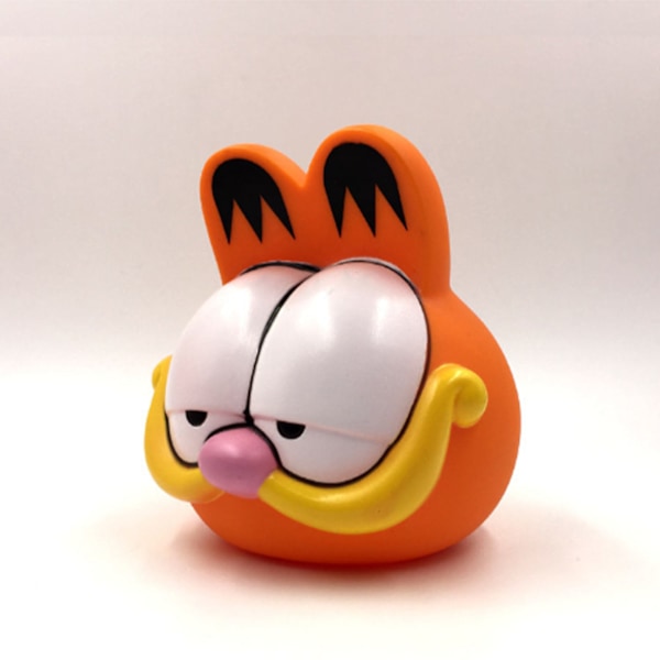 Söpö piirretty säästöpossu Kolikkopankki Pehmeä muovi Piirretty Raha Säiliö Lapsille Pojille Tytöille Garfield Pää