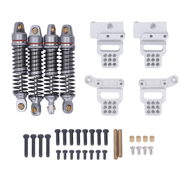 Støtdempere Aluminium Støtdempersett for Traxxas TRX4M 1/18 RC Bil Titan Farge