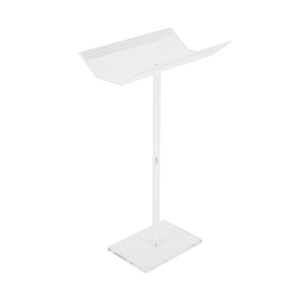 Akryl Hårförlängningsställ Transparent Sektionsskärm Hårförlängningshållare för Salong Home