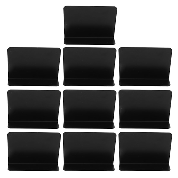 10 stk Mini Sorte Tavle Sæt Display Sort Tavle Buffet Skilte til Bryllup Manikyr Butik