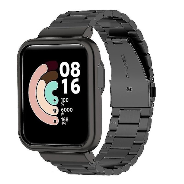 Mi Watch Lite/Redmi Watch Svart Hållbart Armbandsrem