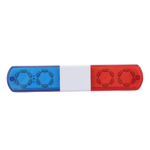 RC LED Poliisivalo Simulointimalli 4 Tilaa RC Poliisi Vilkkuvalo LED Hälytysvalo 1/8 1/10 RC Autoille Punainen Sininen