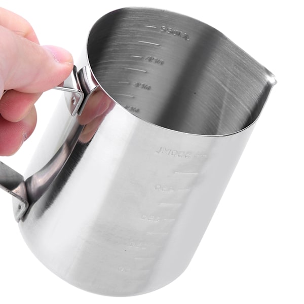 Rustfrit Stål Lysvoks Smeltekande Lysfremstilling Gryde DIY Lysværktøj (550ML)