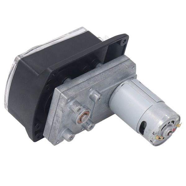 Korkeavirtainen peristaltti-pumppu 1500ml/min Mikro kaksoispää peristaltti nestepumppu pesukoneille DC24V
