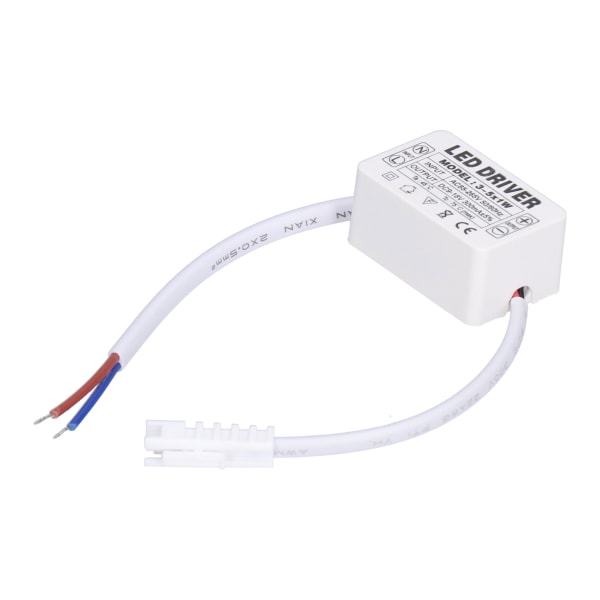 LED-drivrutin 300mA 9‑18VDC Liten storlek Enkel installation Bra värmeavledning LED-transformator för hemmet