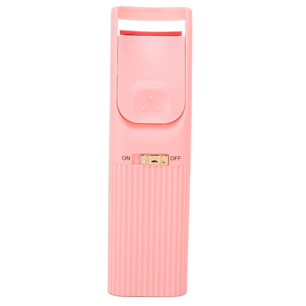 Uppvärmd ögonfransböjare Handhållen Elektrisk Intelligent Temperaturkontroll Långvarig Styling Ögonfransböjare Rosa