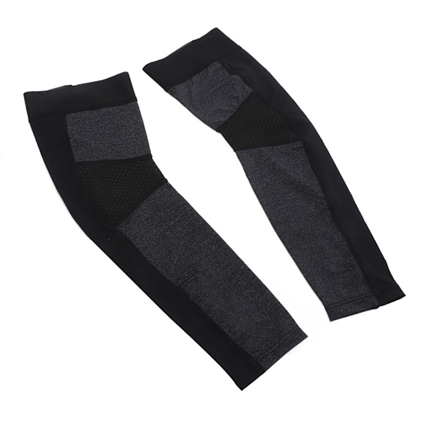 Arm Sleeves UV Solbeskyttelse Ergonomisk Høj Elasticitet Åndbar Hurtig Tørring Fugtabsorption Solærmer til Sport M