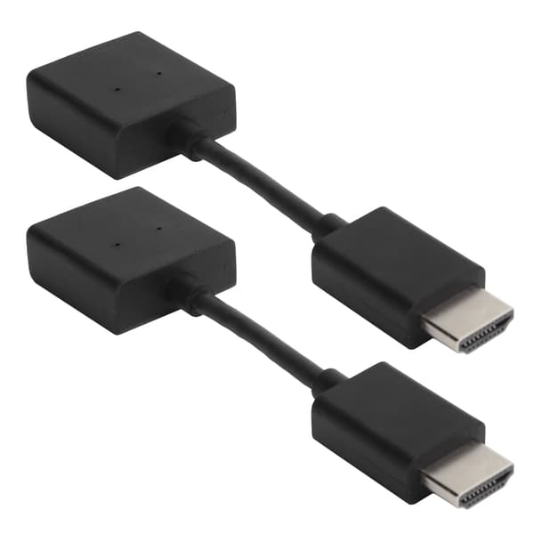 2 stk. han til hun forlængerkabel HD Multimedia Interface Understøtter 4K høj opløsning