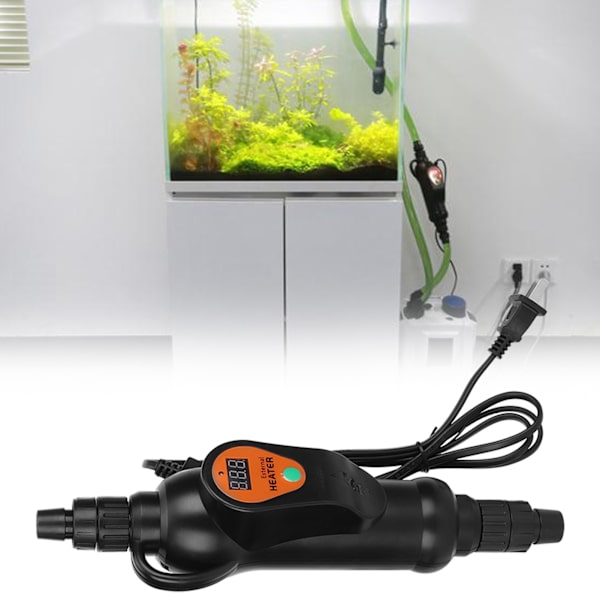 Akvarium Ekstern Temperaturregulator Vandvarmerstav til Akvarium CN-stik 220V(EH-500)