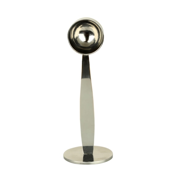 2 i 1 kaffesked Espresso Tamper och kaffemätsked Dual Purpose kaffesked