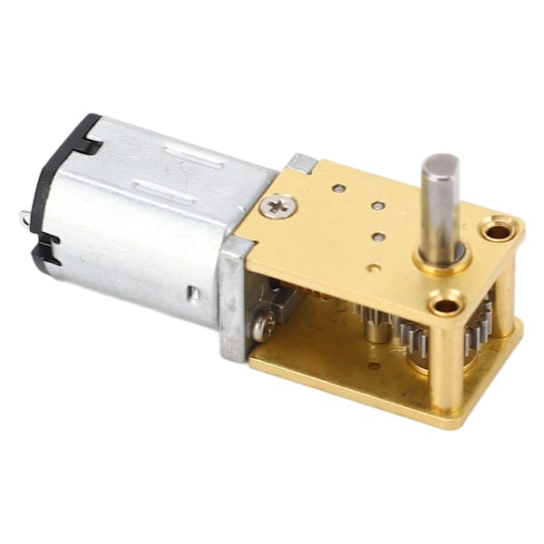 DC6V yksiakselinen matovaihteinen moottori kiinnitysjalustalla Micro DC vaihdemoottori Nopeudenvaihtamoottori 190 RPM (1:42 Vähentämissuhde)