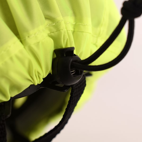 Cykelhjälmskydd med reflekterande remsa Säkert vattentätt regnskydd för cykelhjälm med hög synlighet