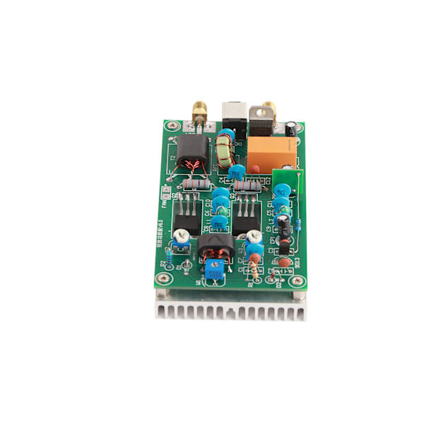Kortbølgeeffektforstærkermodul Aluminiumlegering automatisk afbryder 30W effektforstærkerkort DC 12‑13,8V