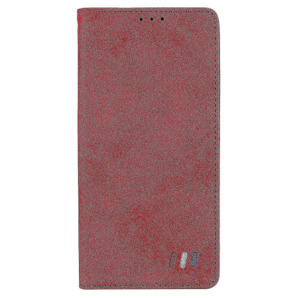 Sony Xperia 10 Iii-deksel Magnetisk lukking Lommebok Flip Folio Stand View Skinndeksel Støtsikkert - Rød