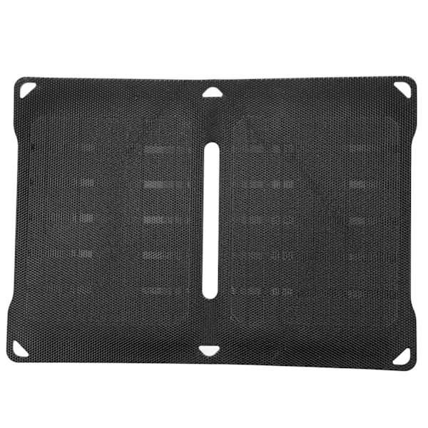 10W Solpaneloplader med Dobbelt USB-Port Monokrystallinsk Bærbar Høj Effektivitet Foldbar til Campingvogn Camping Vandreture