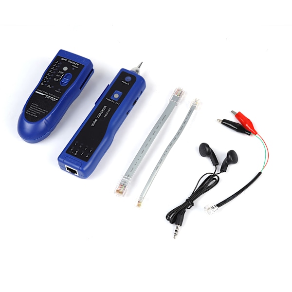 Håndholdt Rapid LAN Network Kabel Tester Line Finder Wire Tracker Tool #1 (blå)