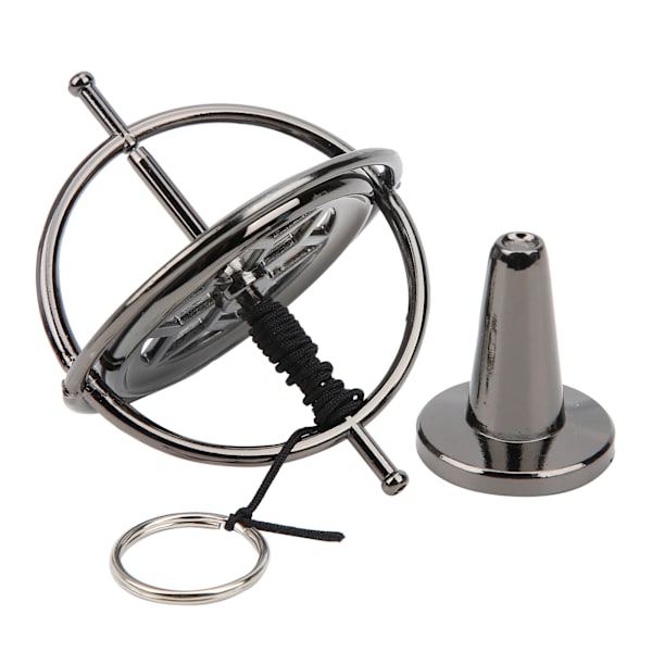 Compact Zine Alloy Gyroscope Stress Relief Fingertop Anti-Gravity Decompression Leksak