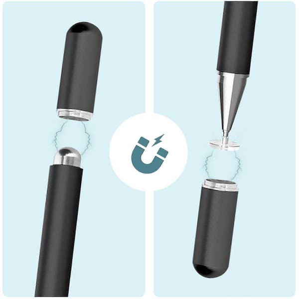 Universal smartphone/tablet/pen med høj præcision, hvid Black