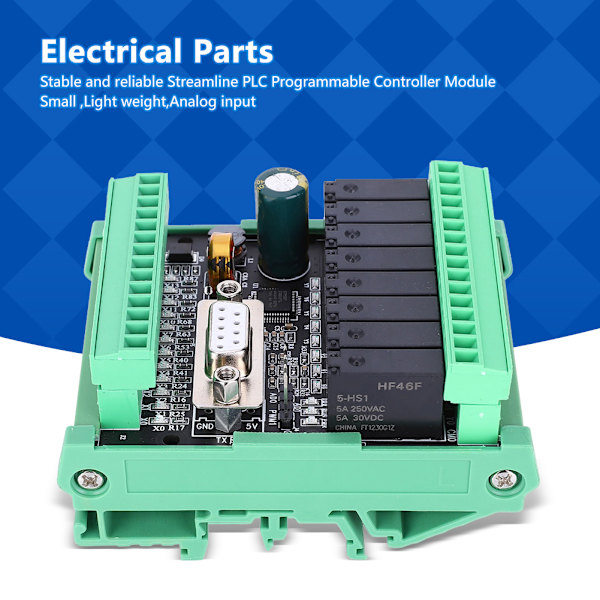 Programmerbar styrmodul Industriell styrtillbehör Elförsörjning FX2N-20MR-232 WS2N-20MR-232 Z-S
