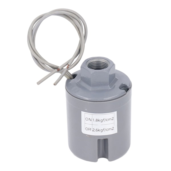 Pumptryckbrytare Självsugande booster Automatisk mekanisk styrenhet 220‑240V 1,8‑2,6kgf/cm² invändig gänga G3/8