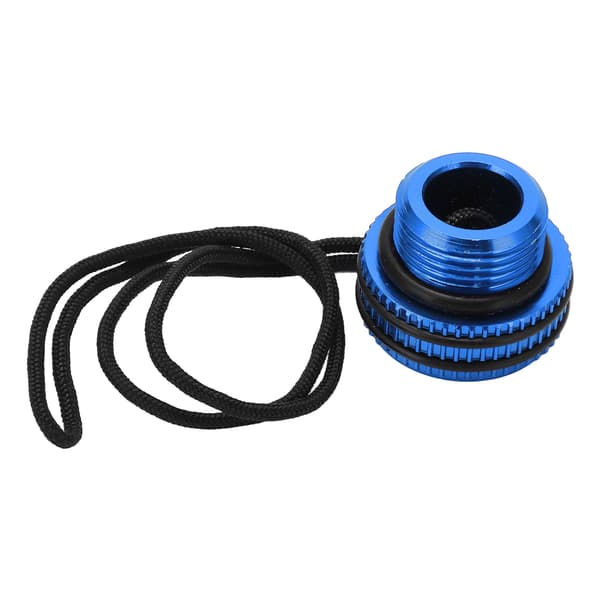 【NX】Dyktankventil Dammplugglock Skyddslock Dyk DIN tanklock med CordBlue
