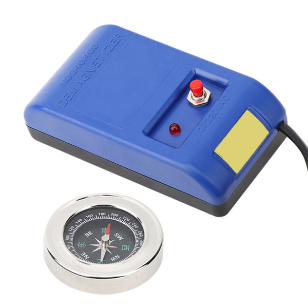 Elektriska avmagnetiseringsverktyg Kompassset för urreparation Degausser 110V220V(US-kontakt)