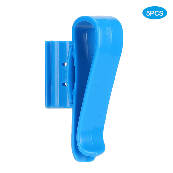 5 st/set Aquarium Fish Tank Vattenrör Fixeringsklämma Vattenbyte Verktygshållare Clamp Blue