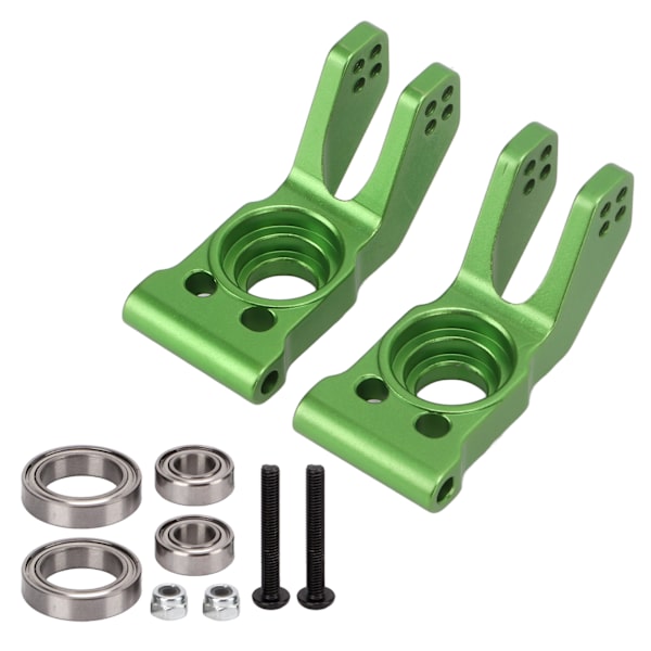 1 Par/set Metall Bakaxel Säte för ARRMA Typhon 1/10 Fjärrstyrd Bil Uppgraderingsdelar Grön