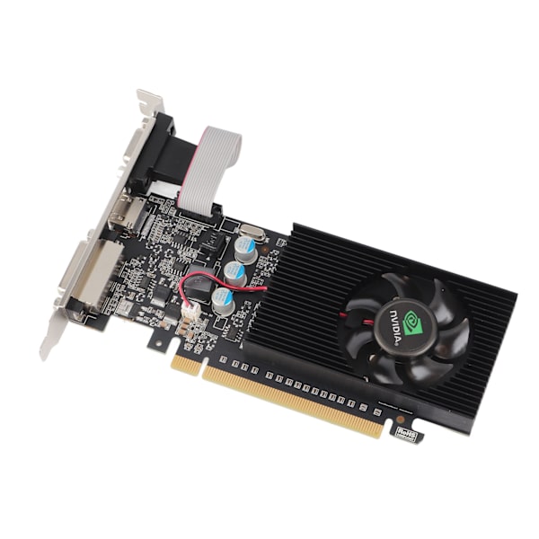 GT610 2GB DDR3 Näytönohjain 64bit 810MHZ Muistin taajuus 1000MHZ Ytimen taajuus 2560x1600 Resoluutio PC-näytönohjain GT610 2GD3 64bit
