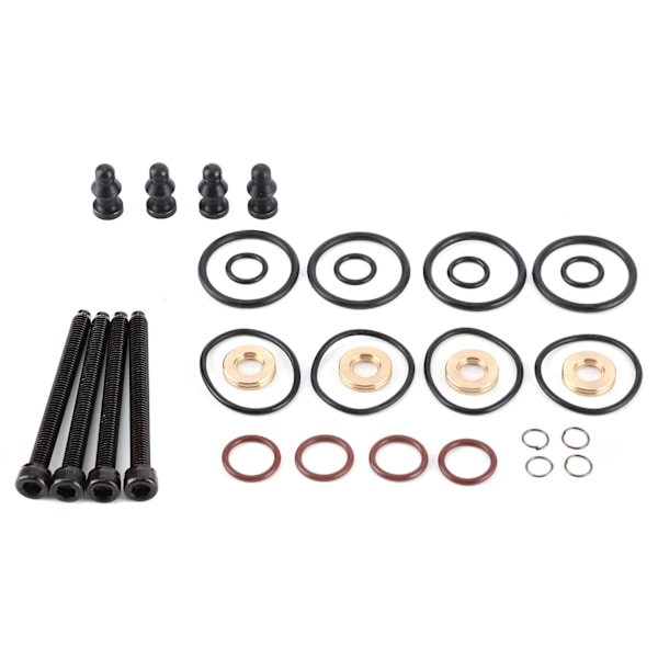 4 set Bränsleinsprutningstätning Reparationssats Tätningsenhet Klämbult 1417010997 Passar för A2/A3/A4/A6