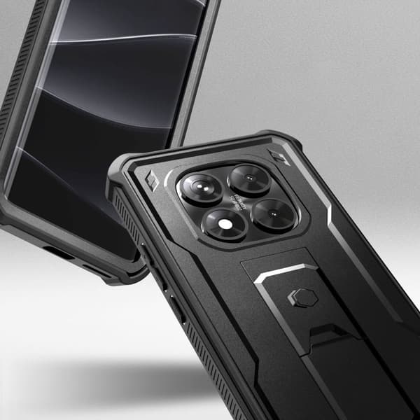 【NX】Tech-Protect Xioami Redmi Note 14 Pro 5G Cover Kevlar Pro Sort 110