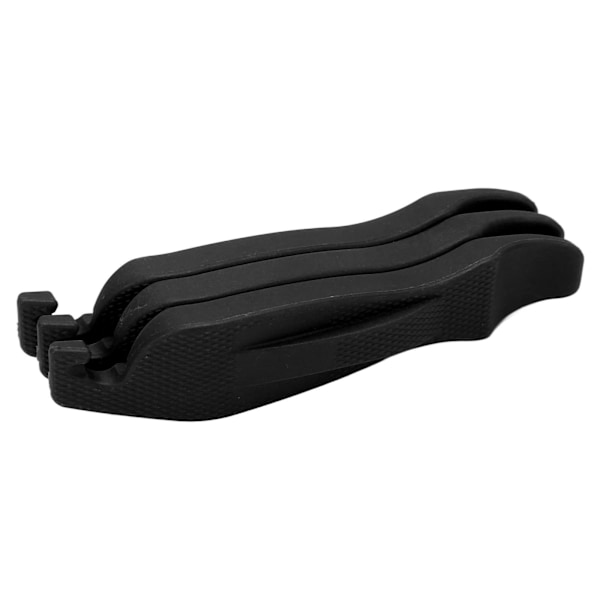 3 stk. Cykel Dæk Afbryderstang Nylon Dæk Løftestang Anti Slip Høj Hårdhed Cykel Dæk Løftestang Reparationsværktøj Sort