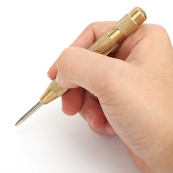 5 st High Speed ​​Steel Cone Steg Borr Bit Hålskärare med Center Punch