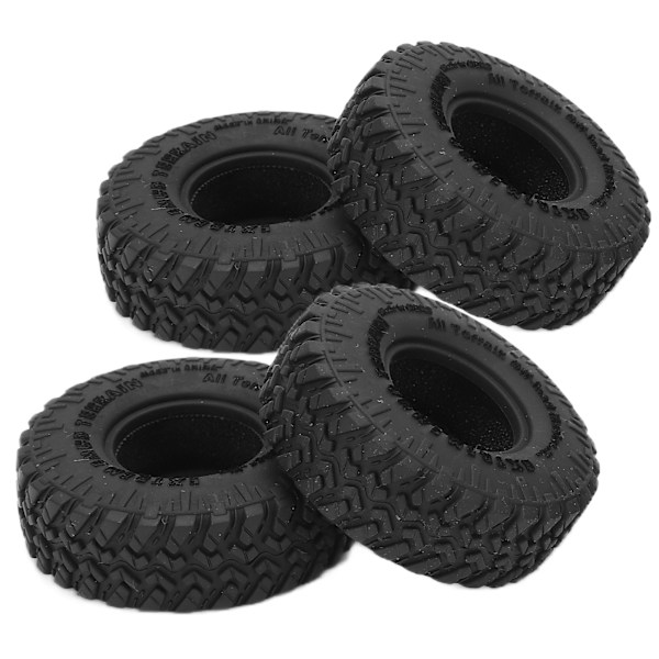 RC Dæk 1/24 RC Bil Gummi Dæk med Bedre Greb og Stærk Dæmpning til Axial SCX24