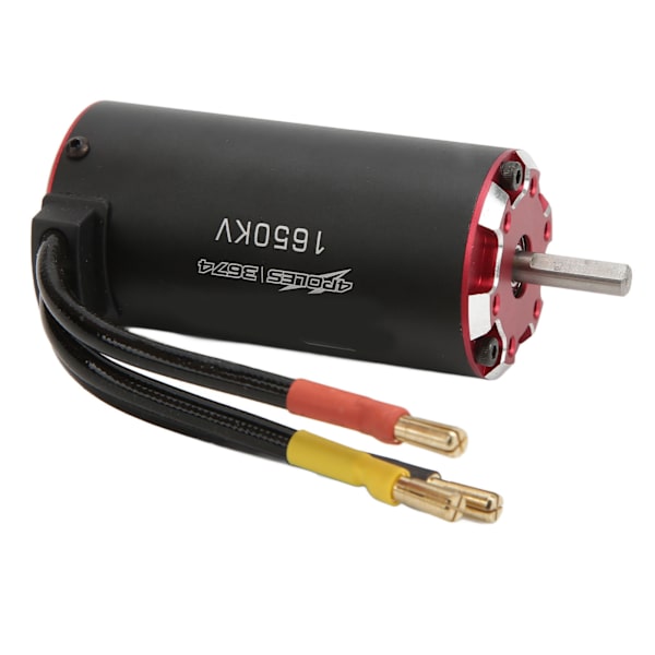 3674 1650KV 4-polet Supersonic Børsteløs Sensor Motor for Traxxas 1/8 1/10 RC Bil Oppgraderingsdeler
