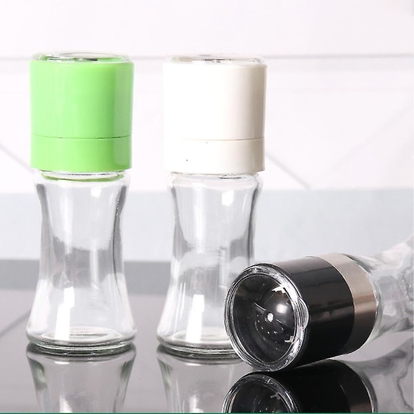 Salt og peber shakers Elegant m/klar glasbund |