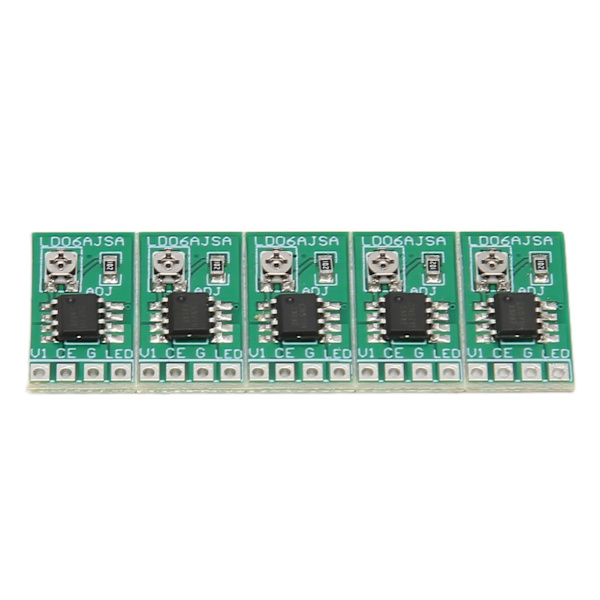 LED Driver Board 30 til 1500MA Justerbar Robust LED Konstant Strømdriver til 3V 3,3V 3,7V 4,5V 5V 6V LED-driver