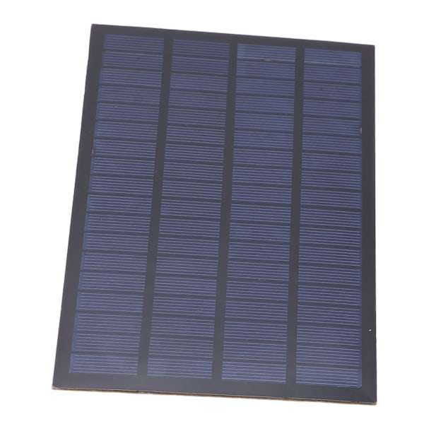 Bærbar 2,5W 18V Polysilicium Solpanel Solladestation Modul til Lavstrøms Elektriske Apparater 194x120mm