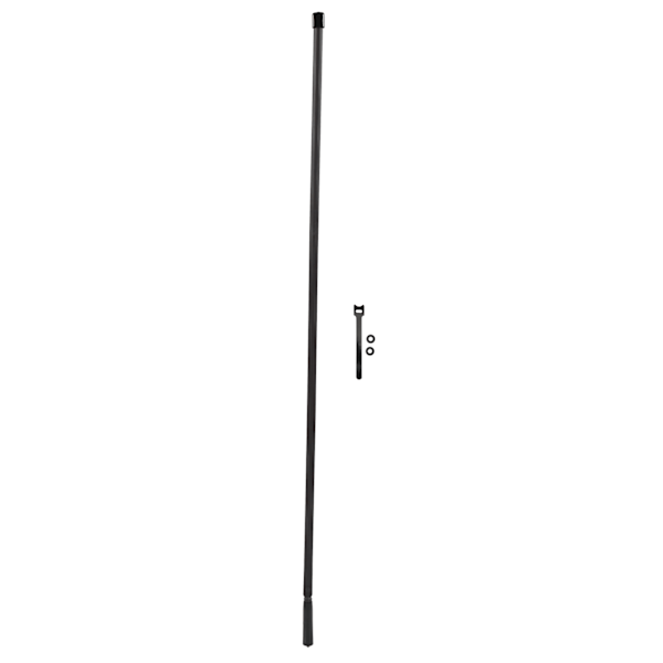 Foldbar signalforstærkende antenne SMAFemale 136520MHZ Antenne til Walkie Talkie udendørsaktiviteter (108cm 42,5in)