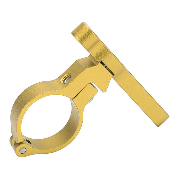 Cykelvattenflaskehållare Adapter Aluminiumlegering Sadelstolpe Vattenflaskehållare Fäste för Utomhusridning Guld