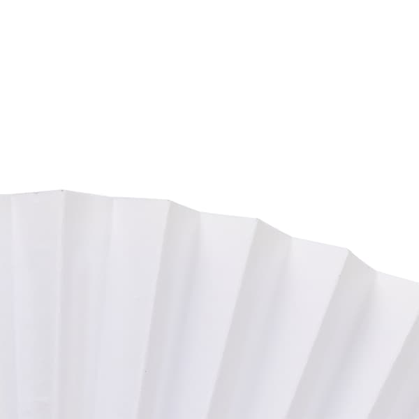 Vit DIY-papper Trä Vikbar Fläkt Kalligrafi Målning Ritning Flr Dekor Present