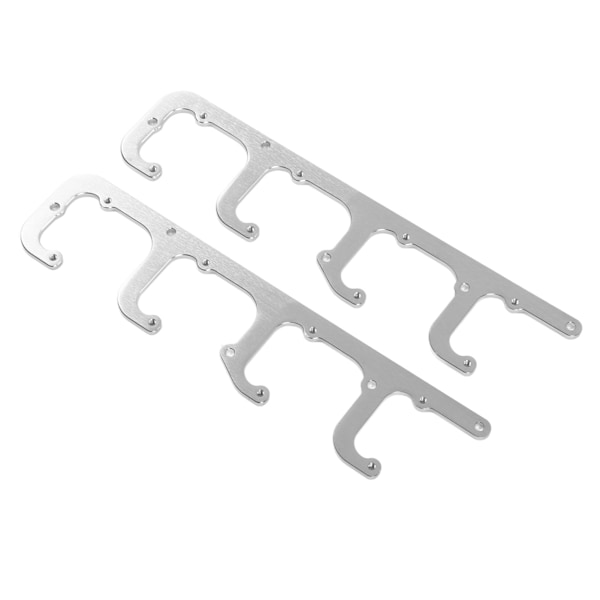Kvadratiska Spolhållare Ventilkylare Silver Aluminiumlegering för LS1 LS3 LS2 LQ4 LQ9 LS6 L92 L99 L33 LR4 Motor